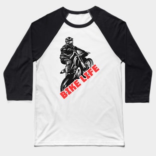 Life Behind Bars Motorcycle Rider Tee Shirt Gift Baseball T-Shirt